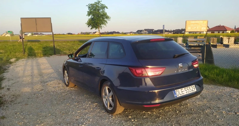 Seat Leon cena 38800 przebieg: 170000, rok produkcji 2016 z Legnica małe 46
